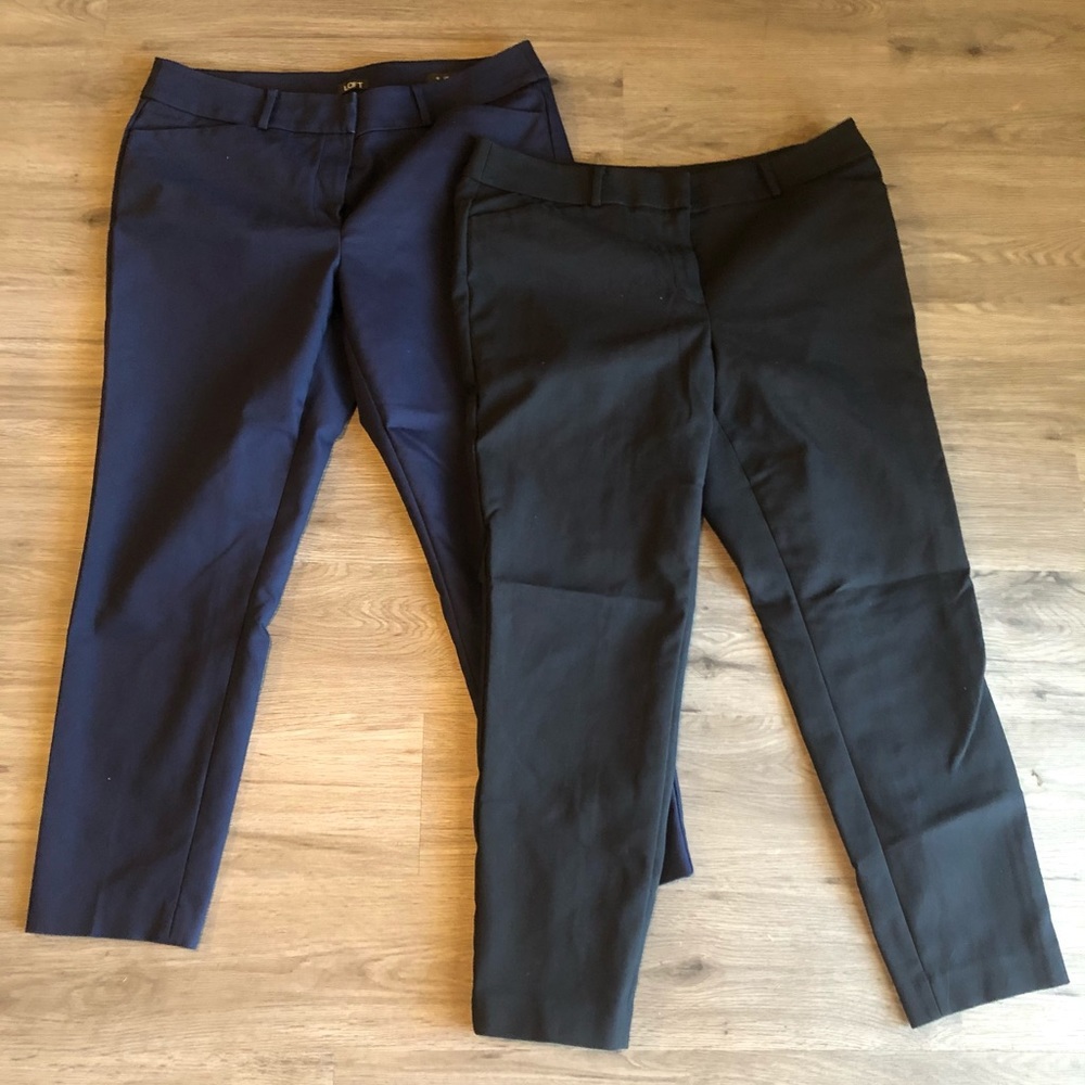 Set of 2 loft Julie skinny pants